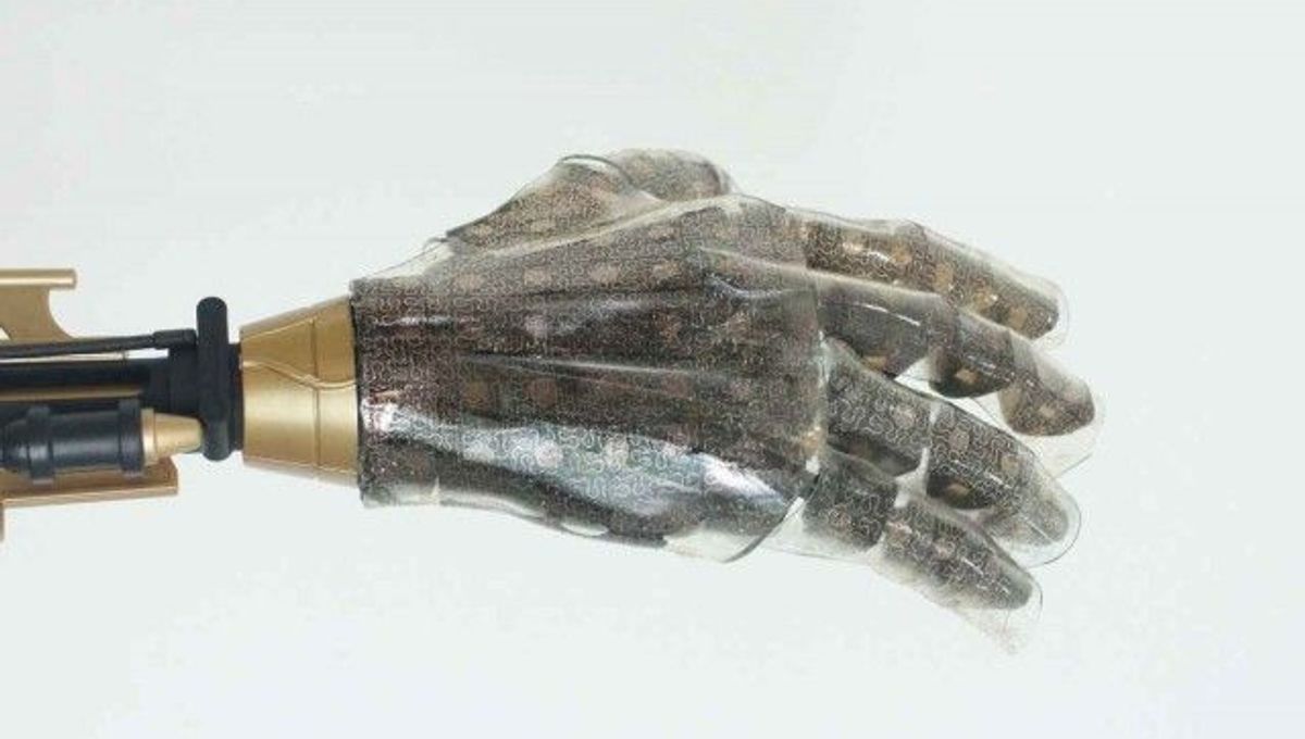 Smart Artificial Skin Could Give Prosthetic Limbs Feeling | IFLScience