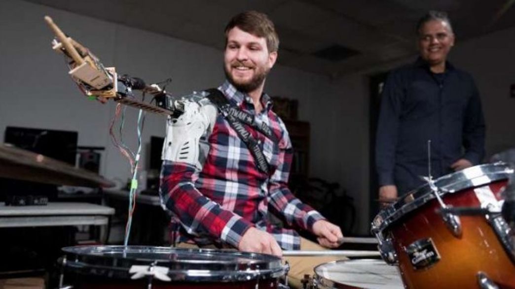 Robot Turns Musicians Into ThreeArmed Drummers IFLScience