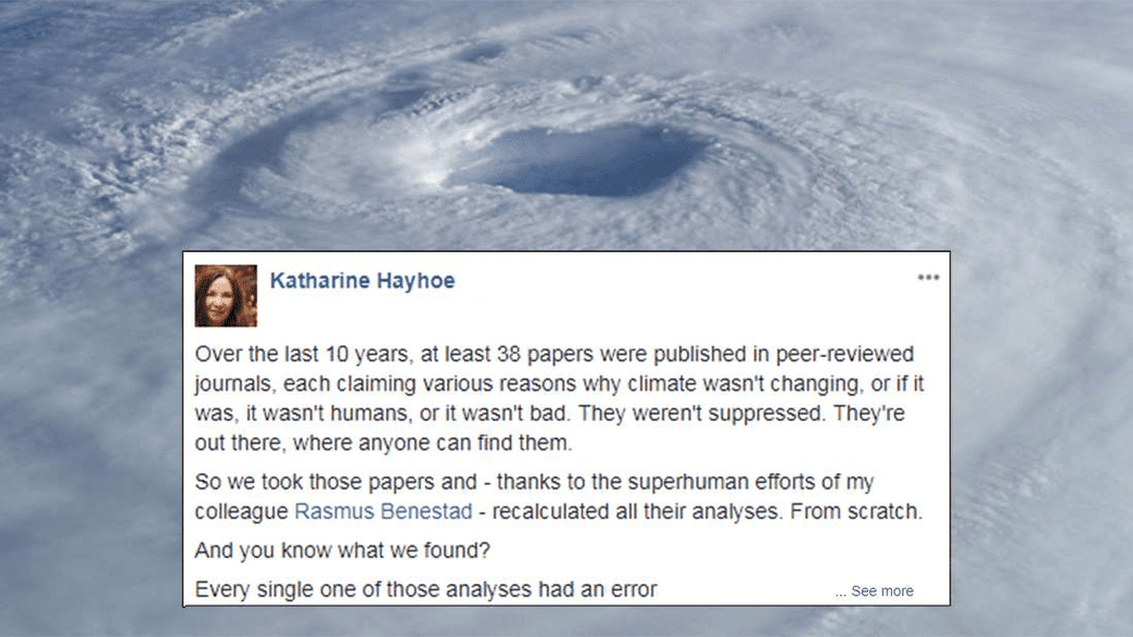 Scientist Slams Climate Change Deniers In Brilliant Viral Post Iflscience