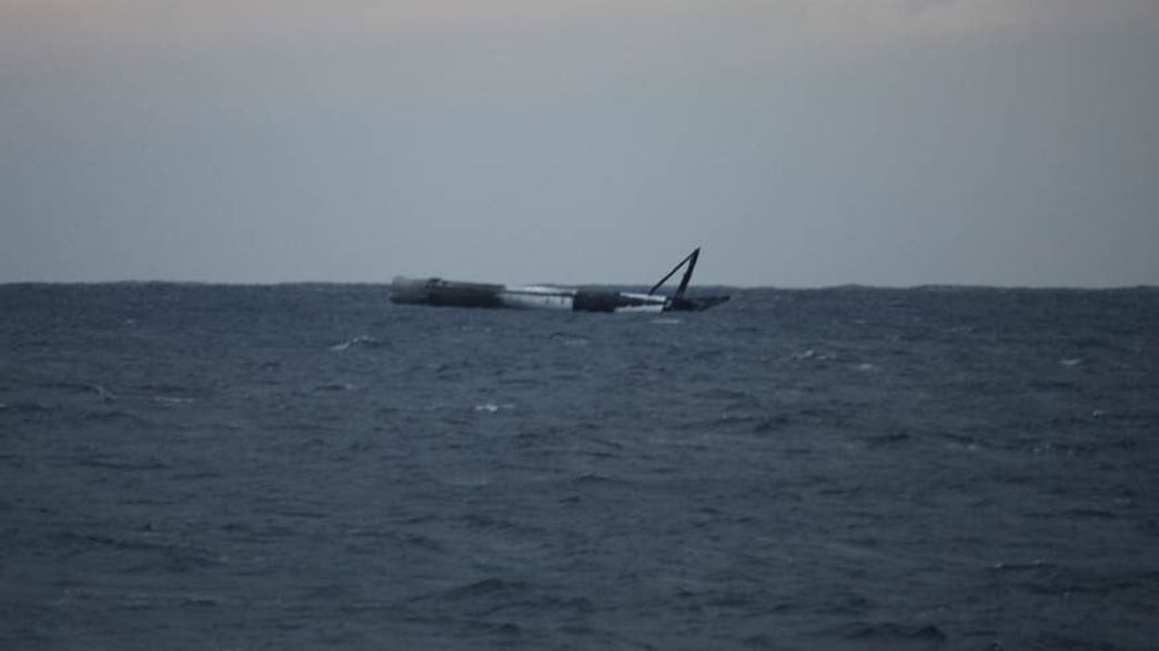 The Us Air Force May Have Blown Up A Spacex Rocket Booster That Was Stranded In The Ocean