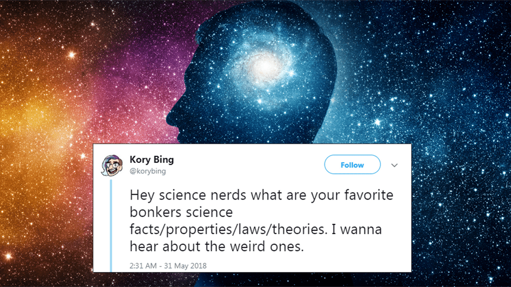 Science Nerds Are Sharing Their Favorite "Bonkers Science Facts" And