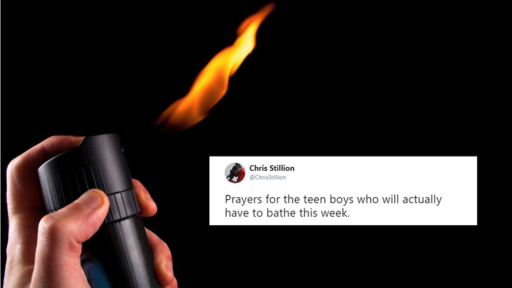 A Truck Full Of Axe Body Spray Has Exploded And Everyone Is Making The