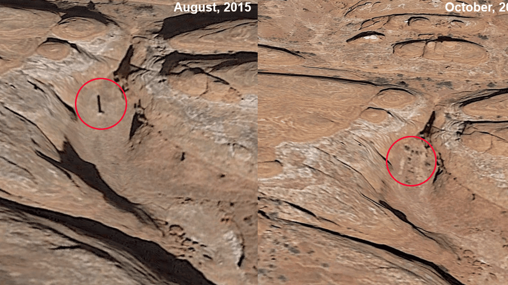 There Was A Message Left At The Site Of The Missing Utah Monolith And We Know Who Removed It