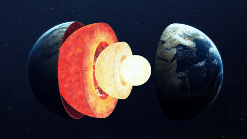 Earth's inner structure. Image Credit: Vadim Sadovski