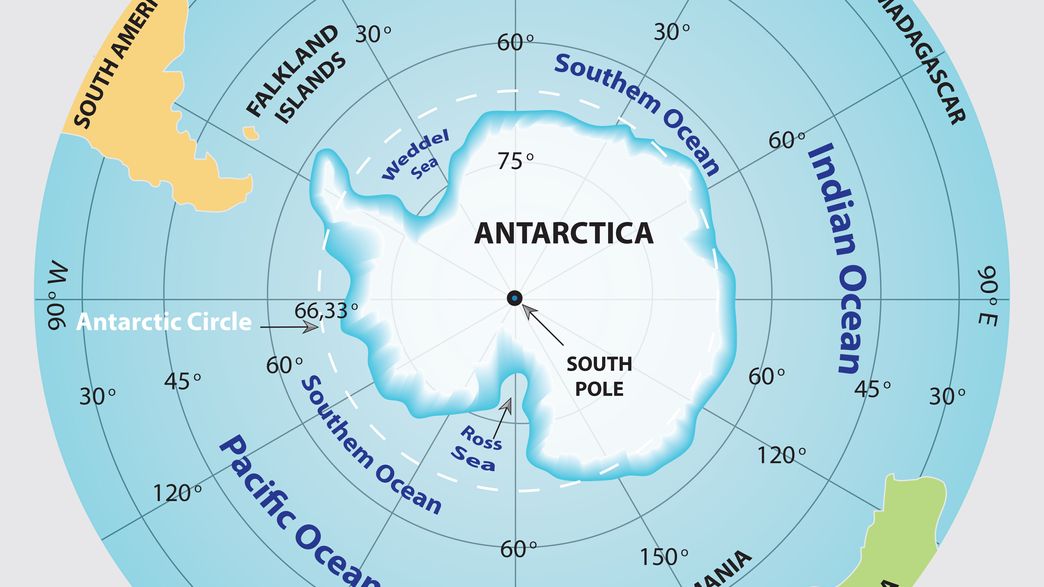 Antarctic Ocean In Map The World's Fifth Ocean Is Officially On The Map Thanks To National  Geographic | Iflscience