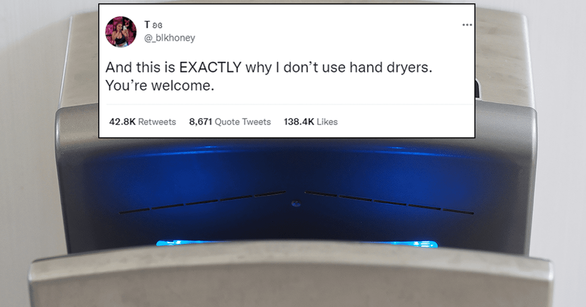 Gross Experiment Has People Swearing Off Hand Dryers For Life IFLScience