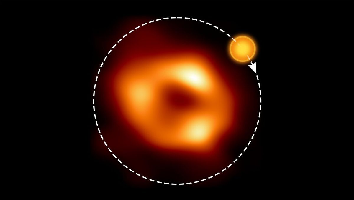 Bubble Of Hot Gas Seen Zooming Around Our Supermassive Black Hole At ...