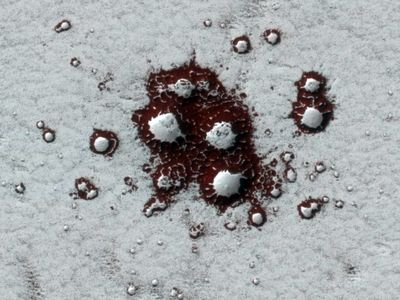 No need to reach for the benzoyl peroxide, but this still isn’t what you probably think it is. Image credit: NASA/JPL-Caltech/UArizona