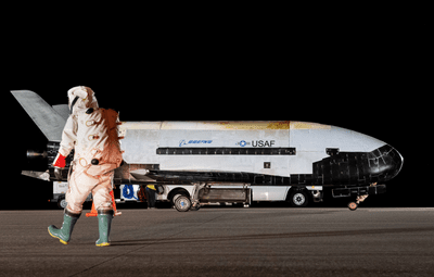 Space Plane Lands After Record 908 Days In Orbit Exploring