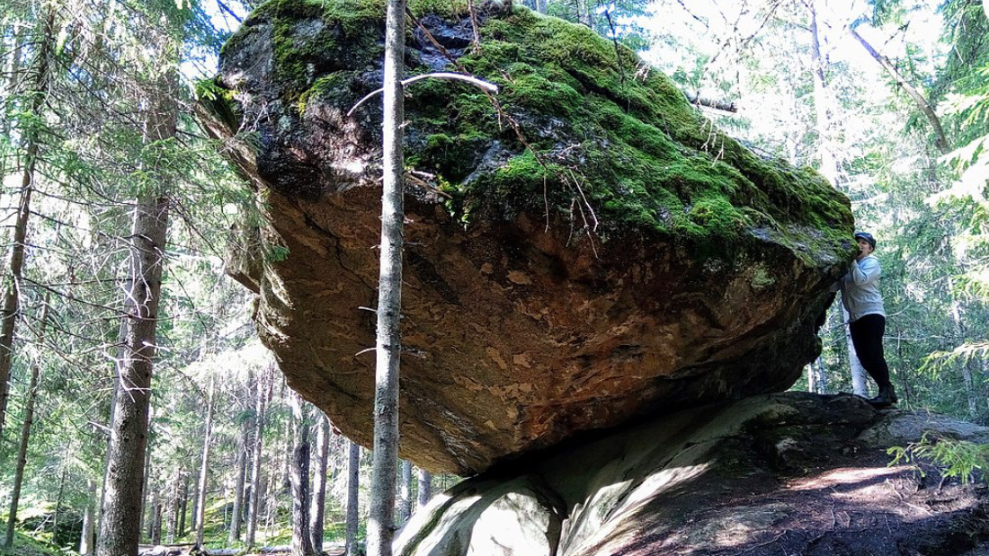 The Kummakivi Rock Formation 