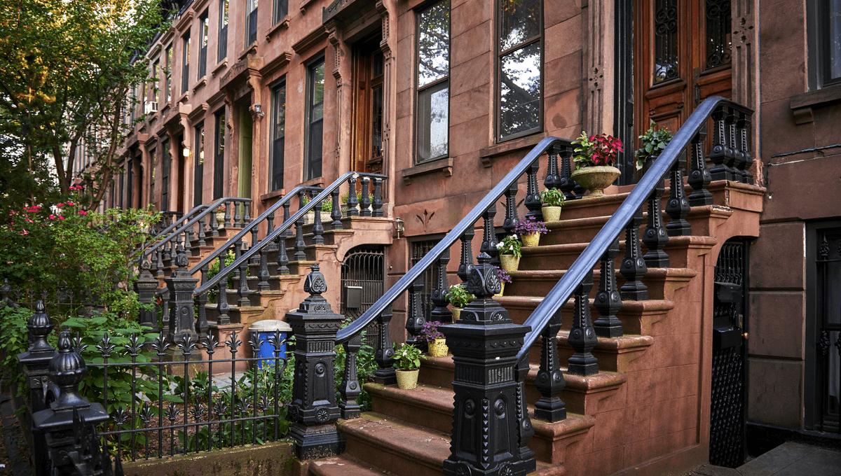 The Surprisingly Gross Reason New York Brownstones Look Like That
