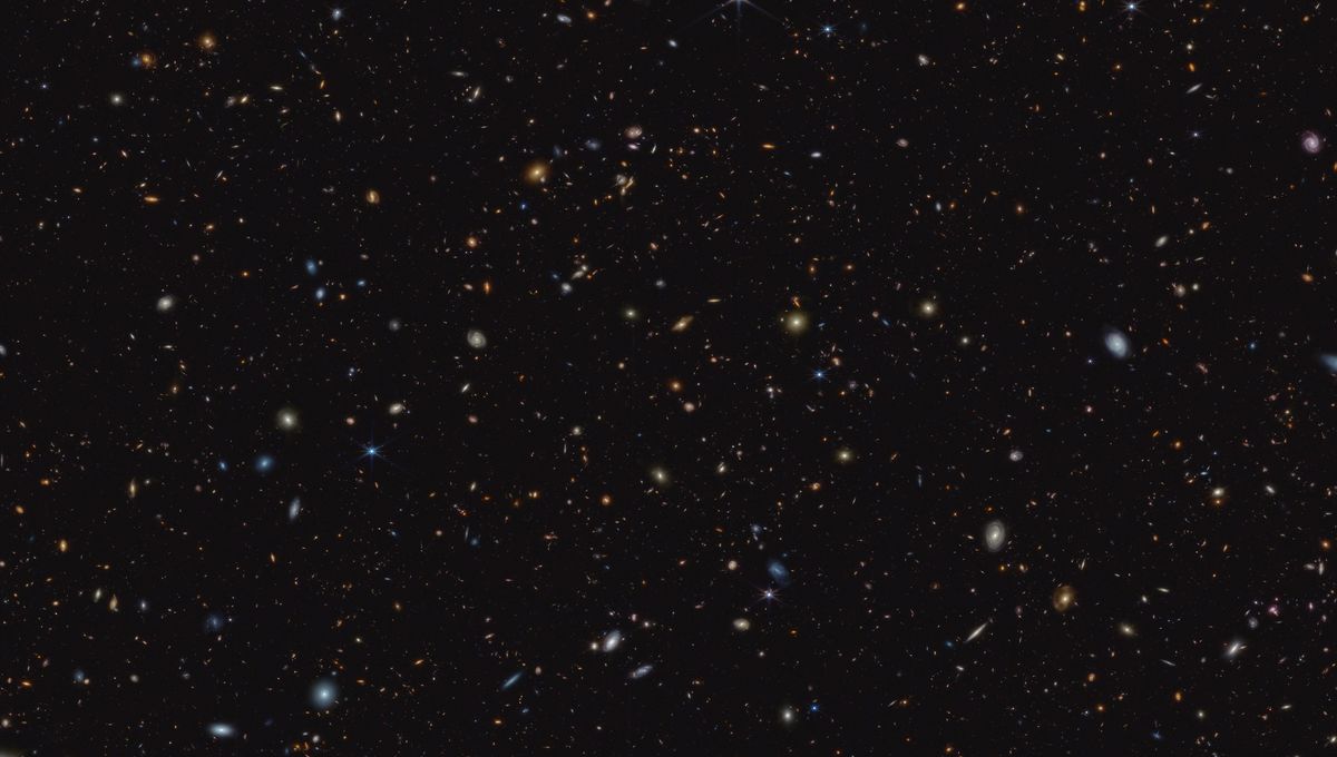 New Jwst Deep Field Is Sparkling With Star Formation In Odd Galaxies