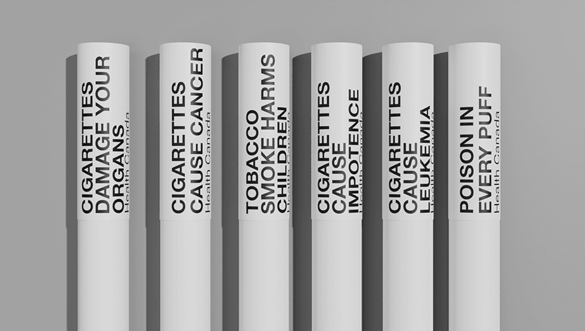 In World First, Canada To Feature Health Warnings On Individual