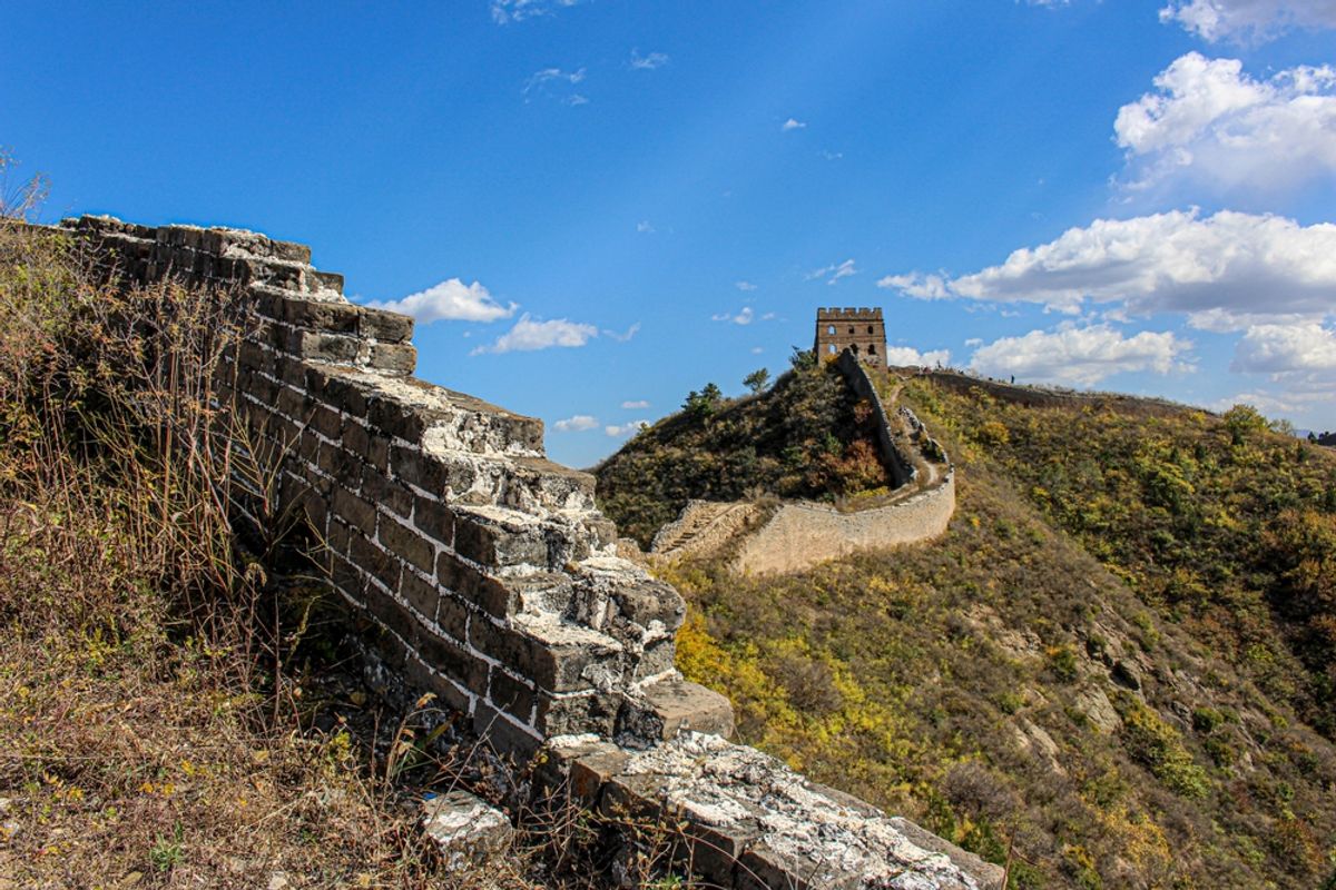 Great Wall Of China Damaged Beyond Repair By Builders Looking For Shortcut