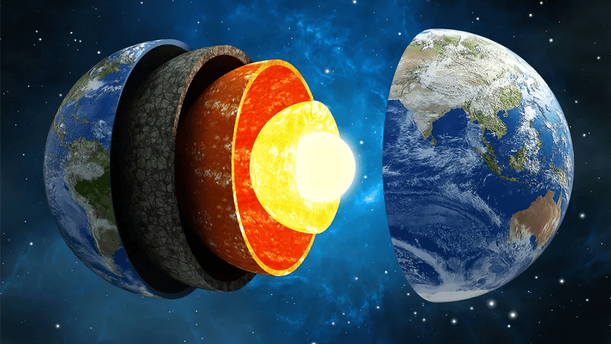 Earth's Center Is 2 Years Younger Than Its Surface Because Of Time Dilation