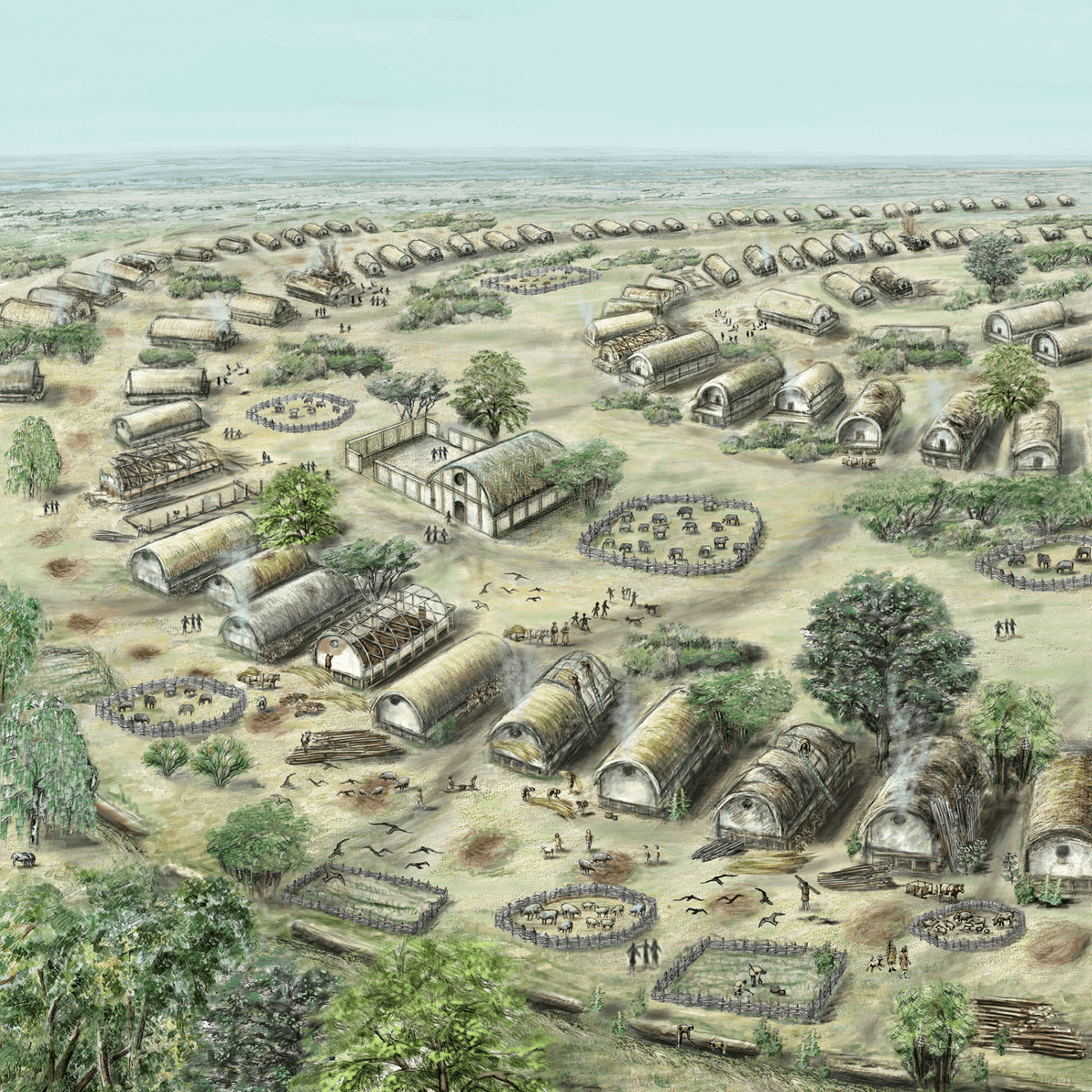 The World’s First Cities Were Powered By Peas‚ Not Meat