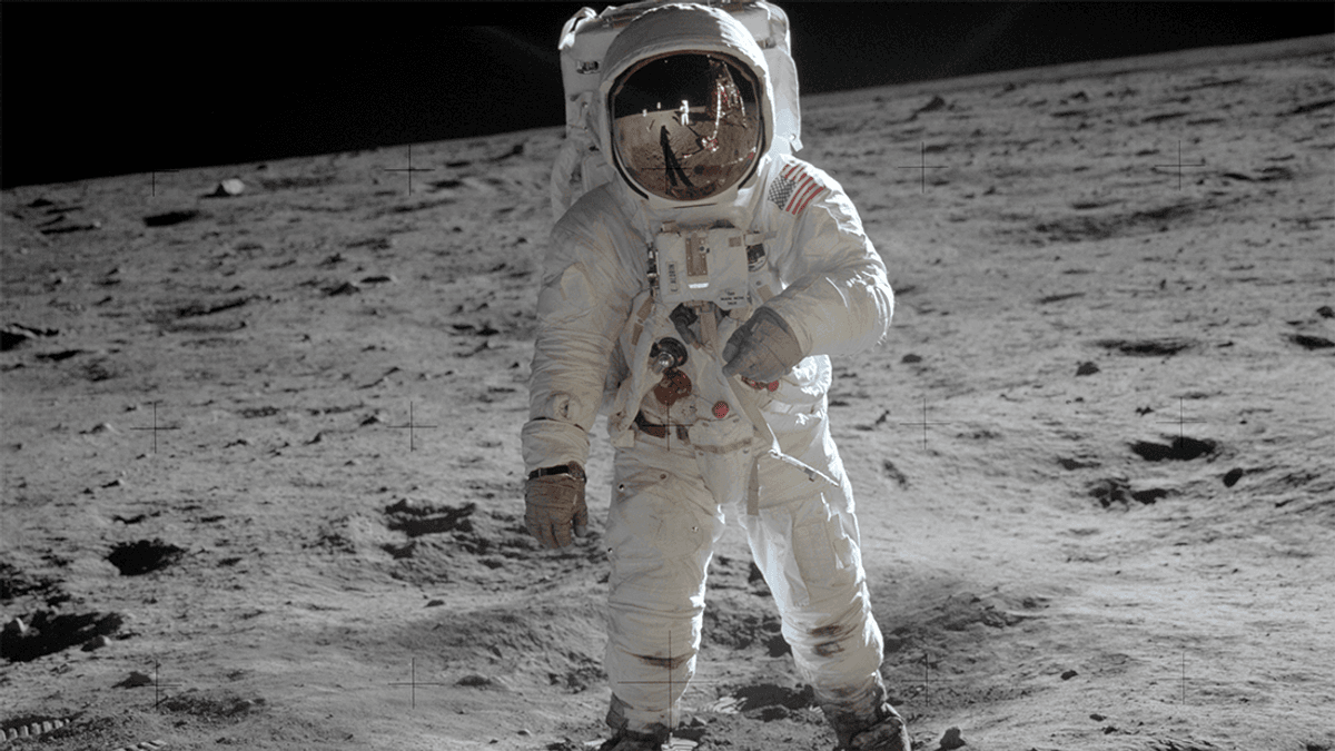 The First Human On The Moon Was Wearing A Suit Made By Playtex