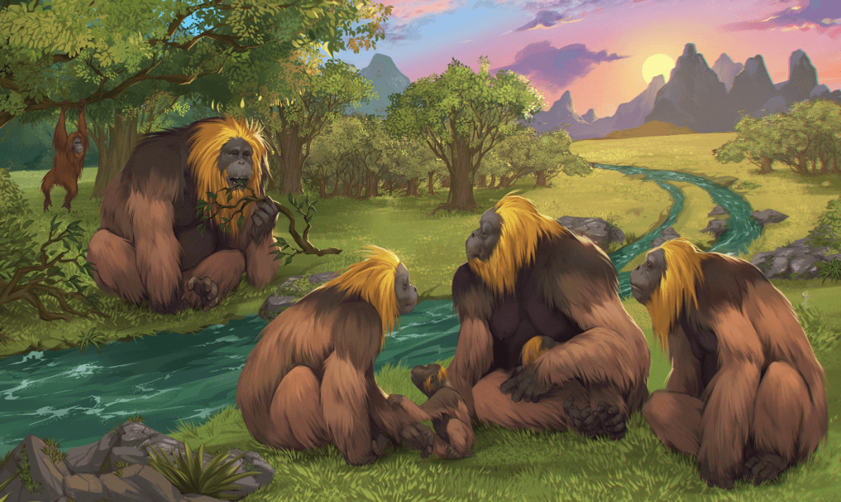 Giant 10-Foot-Tall Apes Once Roamed China Until Their Mysterious Demise