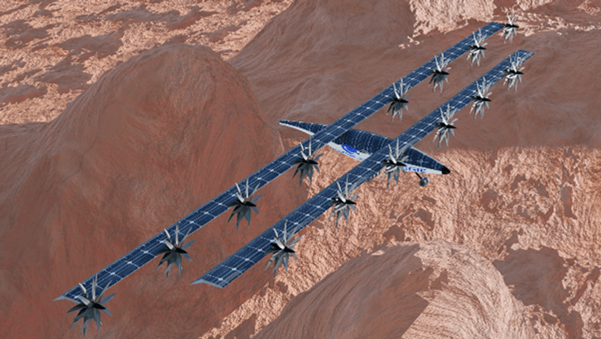 NASA Is Exploring The First Fixed Wing Aircraft To Soar Over Mars