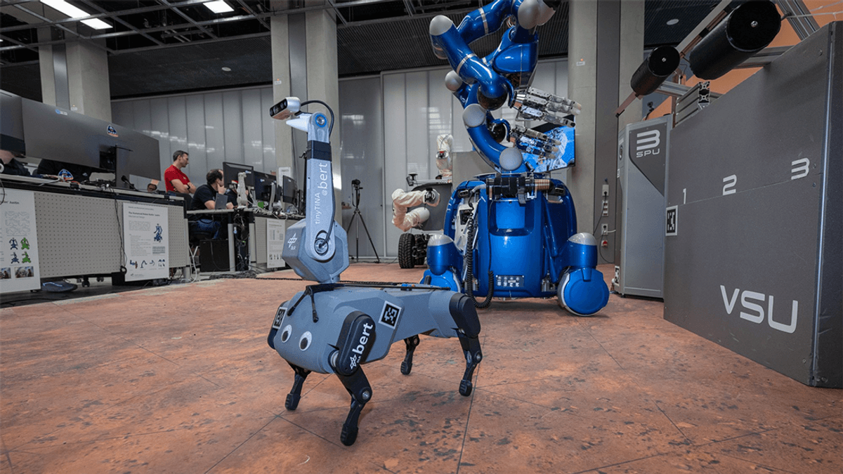 Robot Dog Controlled By Someone Not On Earth For The First Time In History