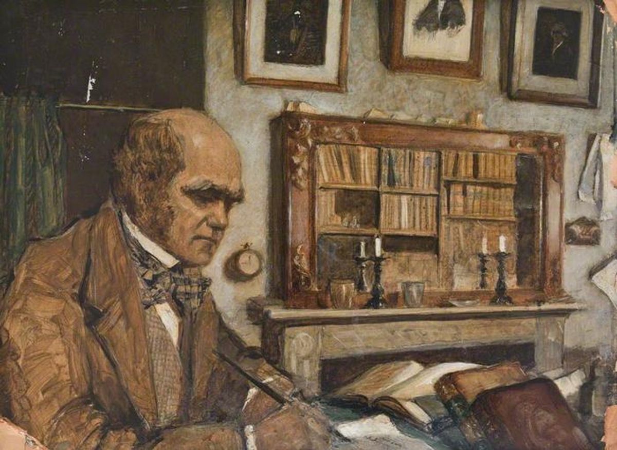 Charles Darwin’s Complete Library Has Been Revealed For The First Time And It's Massive