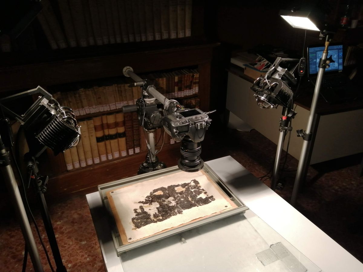 Plato’s Exact Burial Place Revealed By Charred Papyrus Near Pompeii