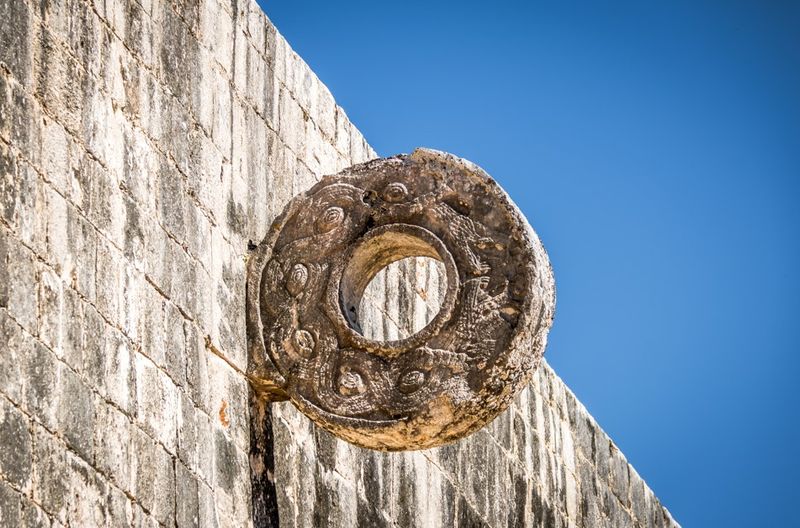 Maya ball court