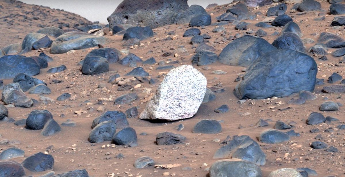 NASA’s Perseverance Rover Spots Shimmering Rock Unlike Any Other Seen On Mars