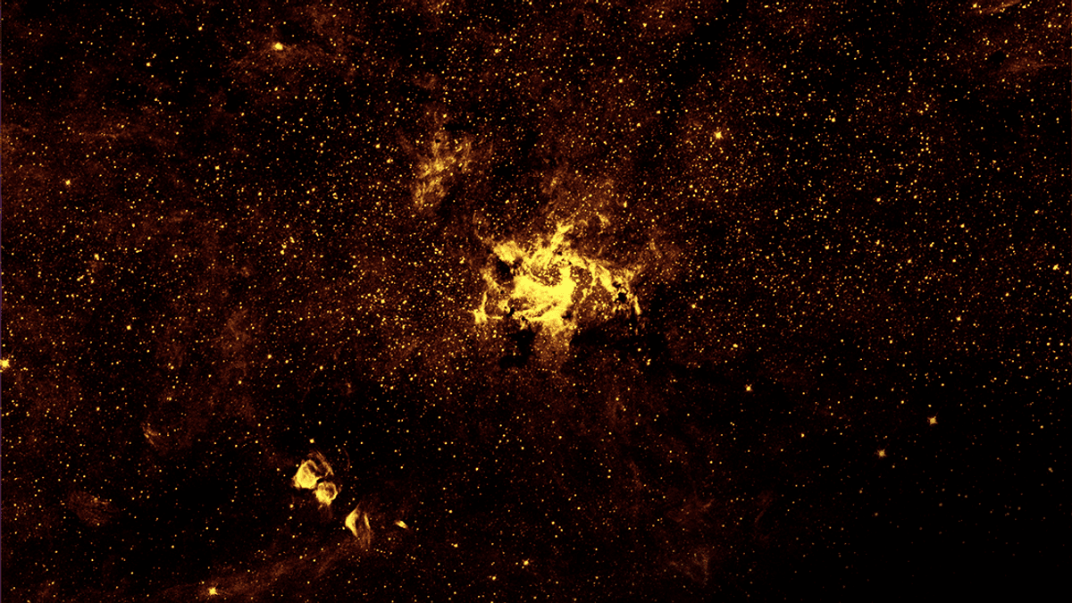 Puzzlingly Young Stars Are Swarming Around Our Galaxy's Black Hole