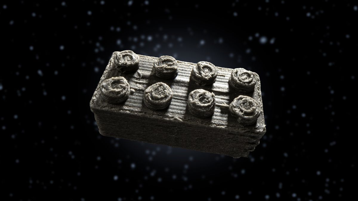 Meteorite Billions Of Years Old Turned Into LEGO Bricks For Moon Habitat Test