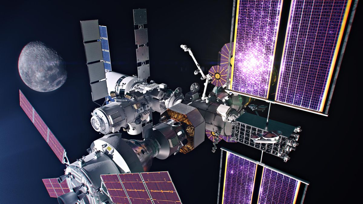 NASA Reveals Sneak Peek Of Its Moon-Orbiting Space Station In New 3D Visualization