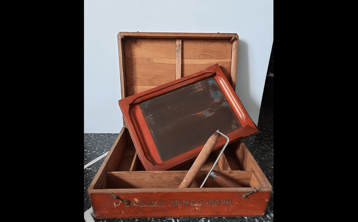 What Is A Mimeograph Machine?