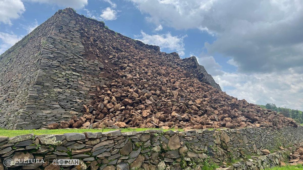 Ancient Pyramid Collapses After Storm In Mexico, Just Days After Archway Collapses In US