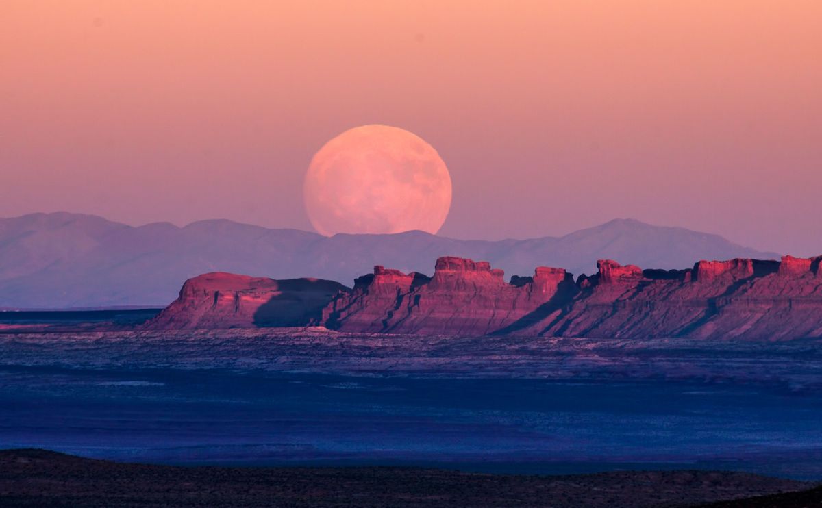 First Supermoon Of 2024 Rises On Monday – And It's Blue To Boot