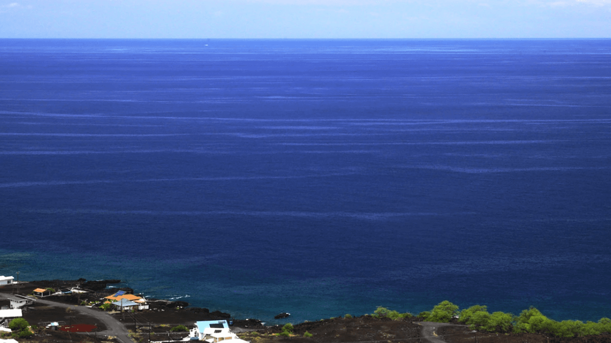 What Are Those Smooth Patches Out At Sea?