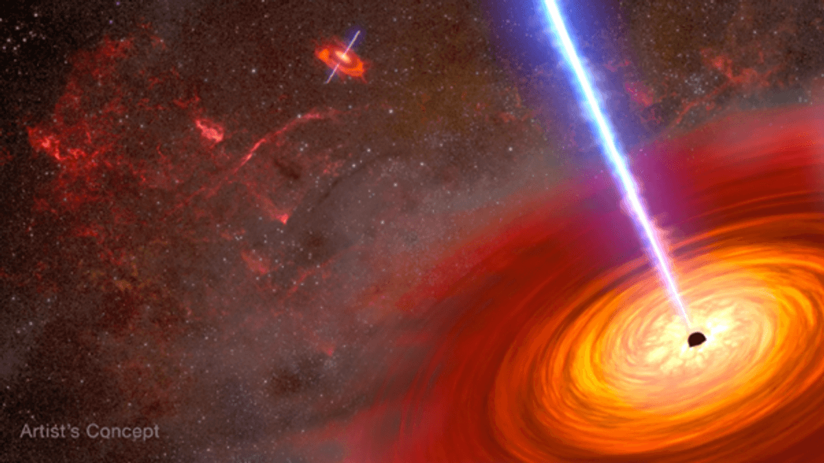 Supermassive Black Hole Pair Found Just 300 Light-Years Apart, The Smallest Ever Separation