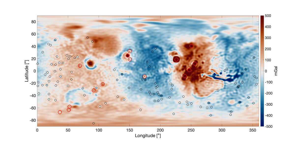 Hidden Structures Found Beneath Mars’ Ancient Ocean And Largest Mountain