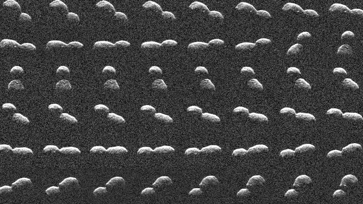 NASA Radar Captures Potentially Hazardous Asteroid During Close Encounter With Earth