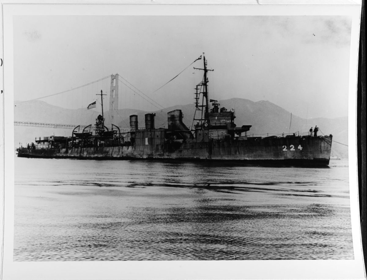 USS Stewart, The World War II "Ghost Ship Of The Pacific", Discovered Off California Coast