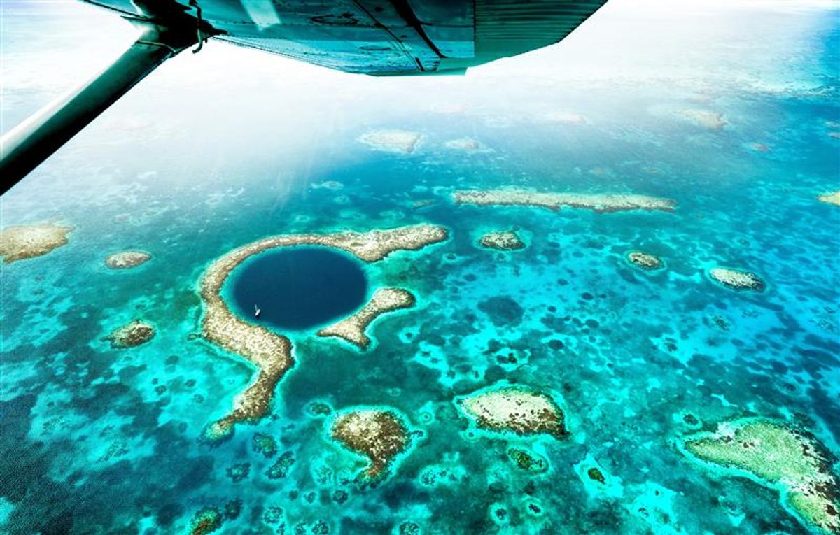 At The Bottom Of The Great Blue Hole, Divers Find Wonderful And Worrying Sights