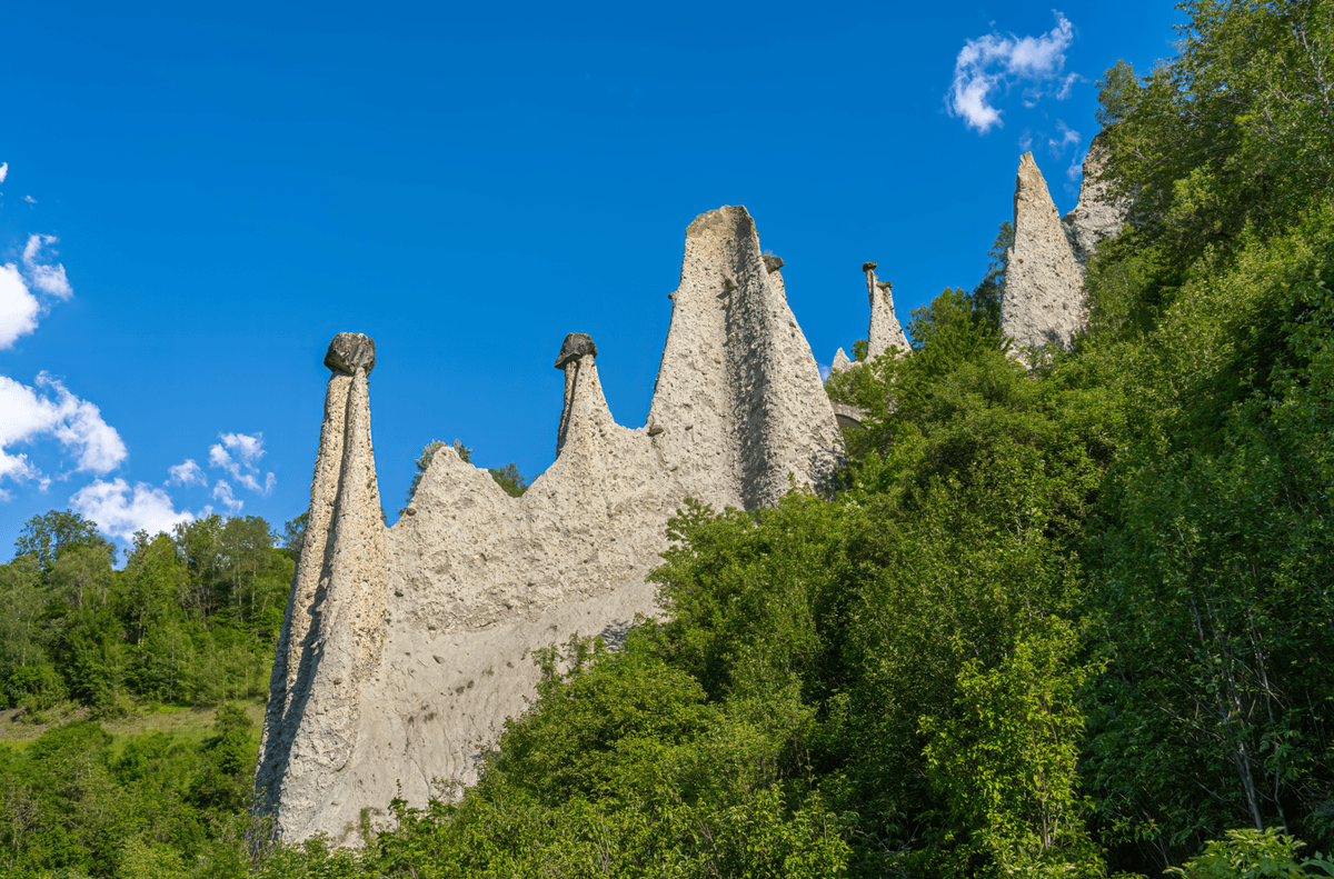 The Pyramids of Euseigne Are An Alpine Spectacle Carved By Erosion
