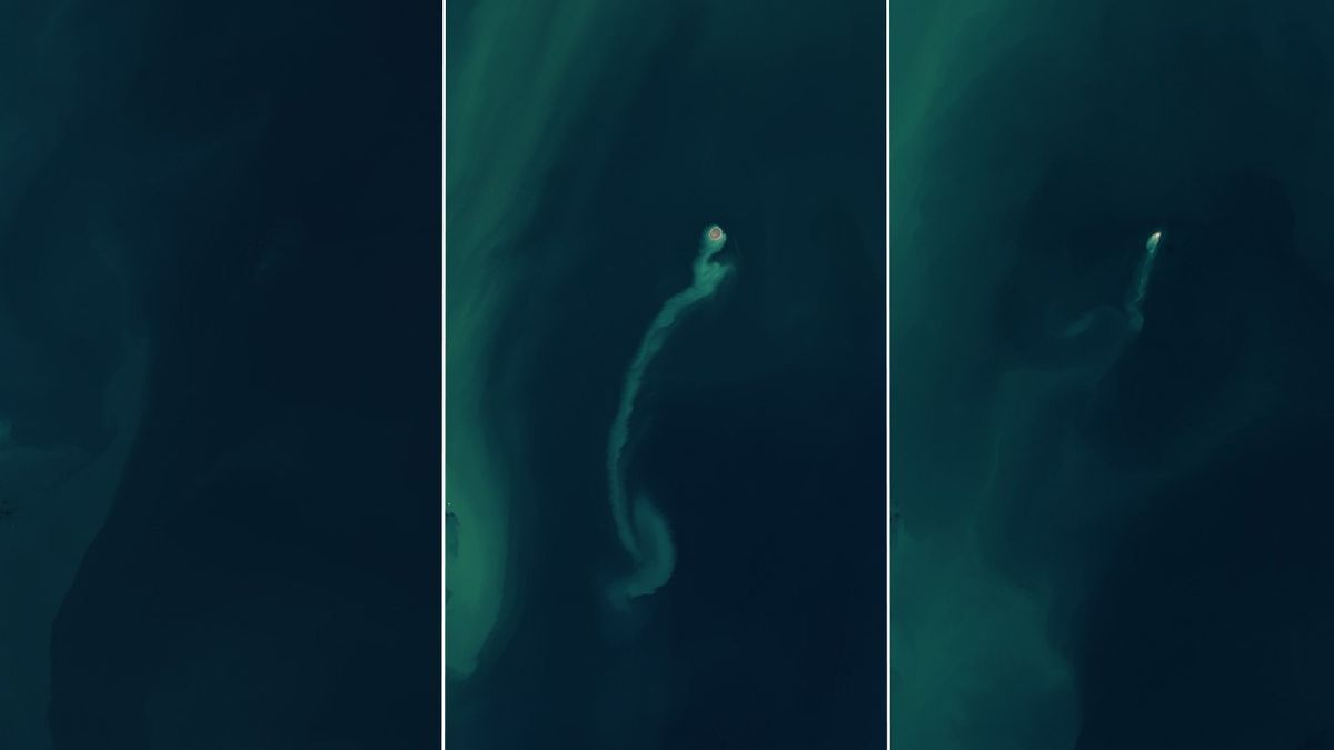 There’s A “Ghost” Island In The Caspian Sea, Birthed By A Mud Volcano