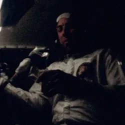 Jim Lovell aboard Apollo 13.