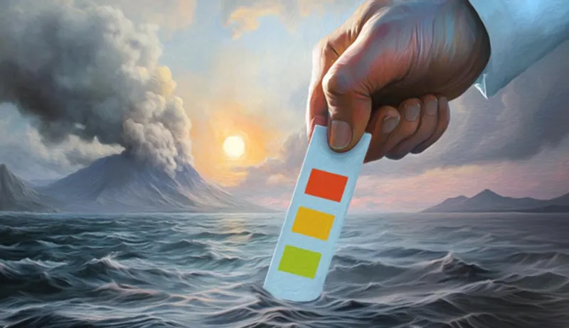 We can't take the pH of the oceans of the early Earth, much as we wish, but one team think they have modelled it migrating from 5.0 to more than 7