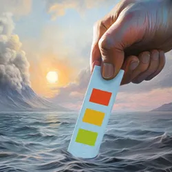 We can't take the pH of the oceans of the early Earth, much as we wish, but one team think they have modelled it migrating from 5.0 to more than 7