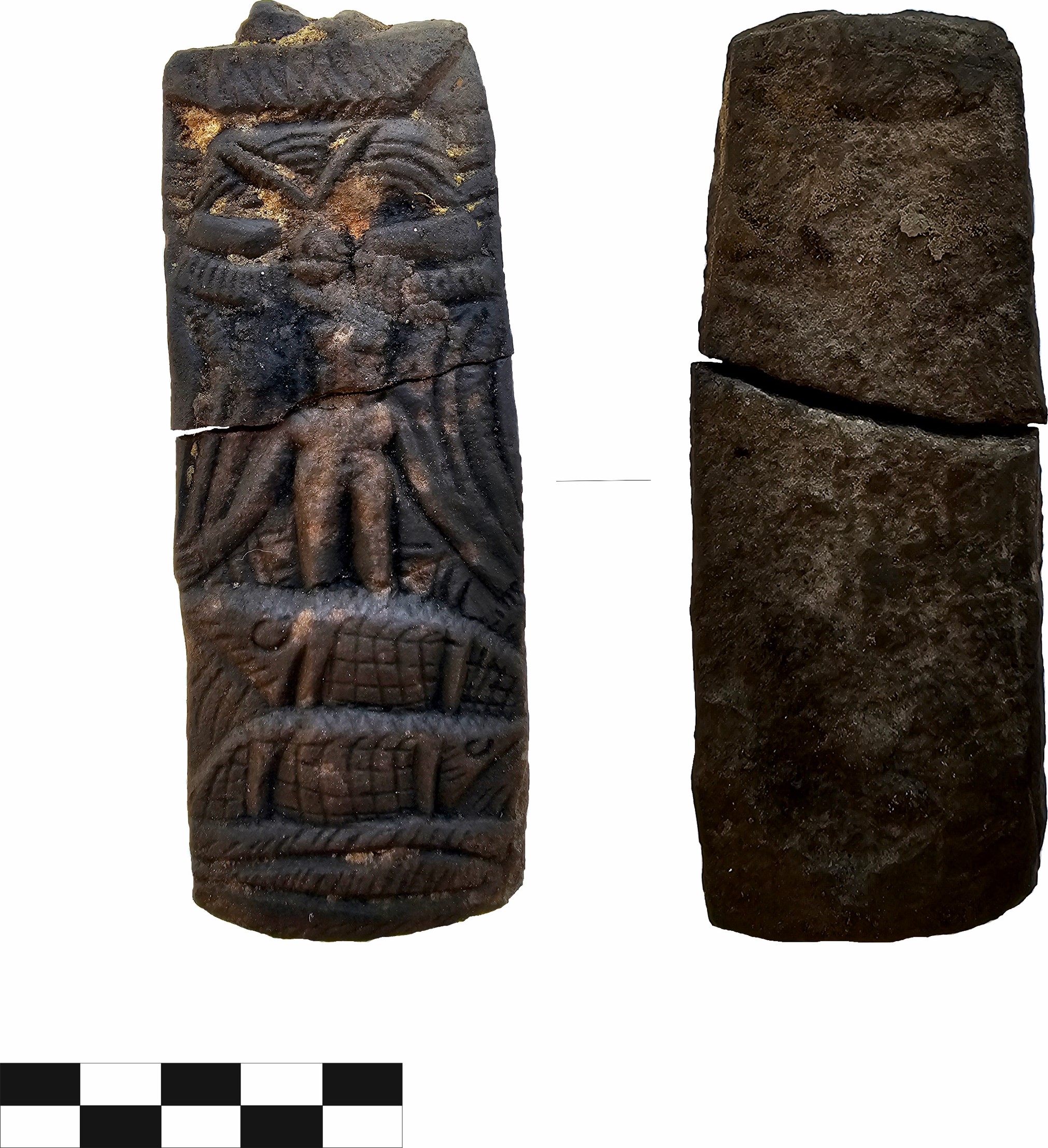 Ancient Egyptian stela of Harpocrates
