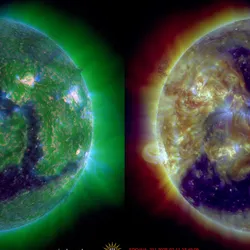 Could the Sun's Circle Be A510 CORONA CIRCLE OF WARMTH SL-66H 石油