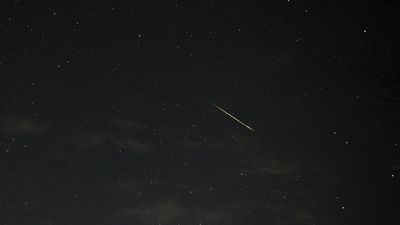 A meteor from the Southern delta Aquariids.