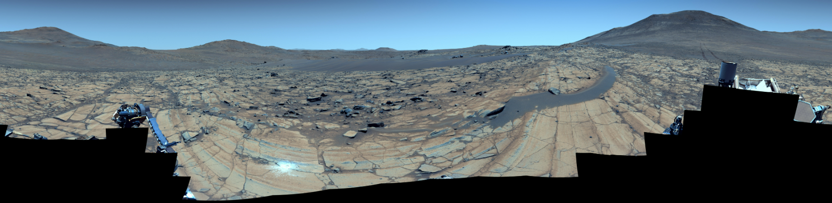NASA's Perseverance Mars rover used its Mastcam-Z camera to capture this 360-degree panorama on May 26, 2025.