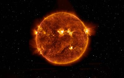 The Sun In our solar system.